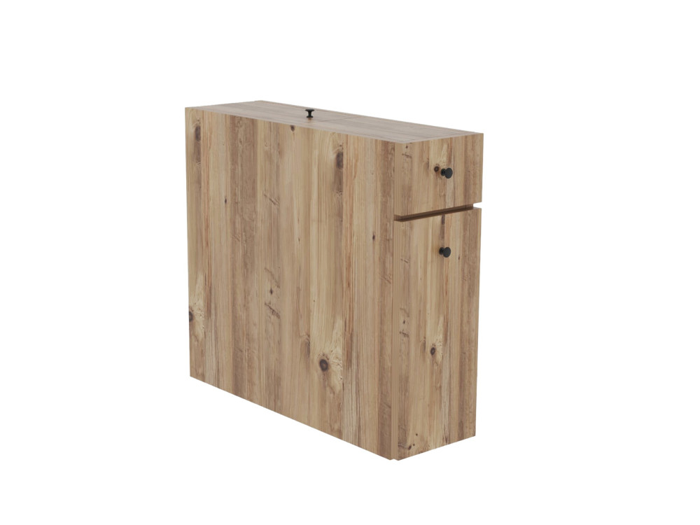 Mueble bajo de madera "Calencia" - 20 x 60 x 55 cm - Marrón