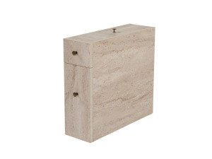 Mueble bajo de madera "Calencia" - 20 x 60 x 55 cm - Beige