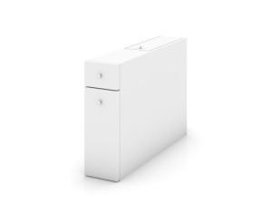 Mueble de baño de madera "Smart" - 20 x 60 x 55 cm - Blanco