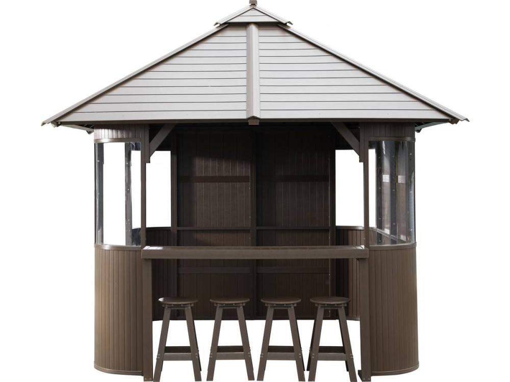 Refugio balneario "Bali" - 330 x 330 x 323 cm