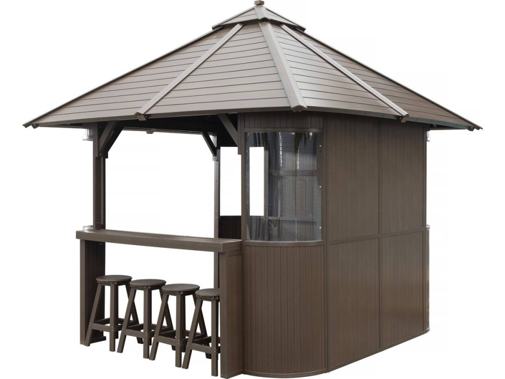 Refugio balneario "Bali" - 330 x 330 x 323 cm