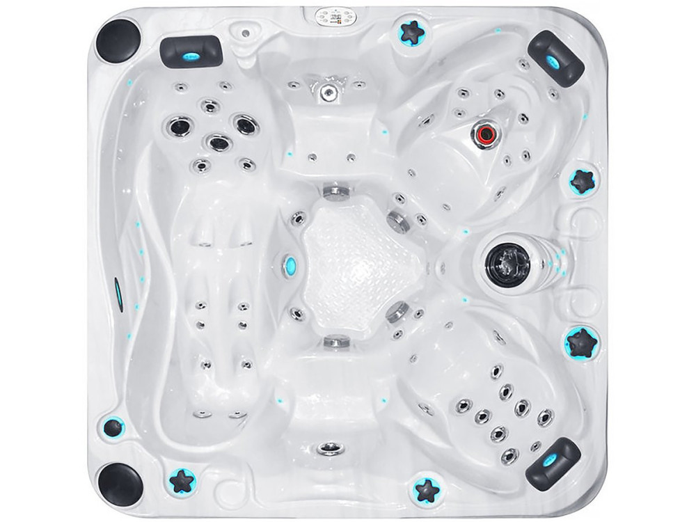 Spa " Solace " - 4 plazas + 1 reclinable - 2,13 x 2,13 x 0,91 m