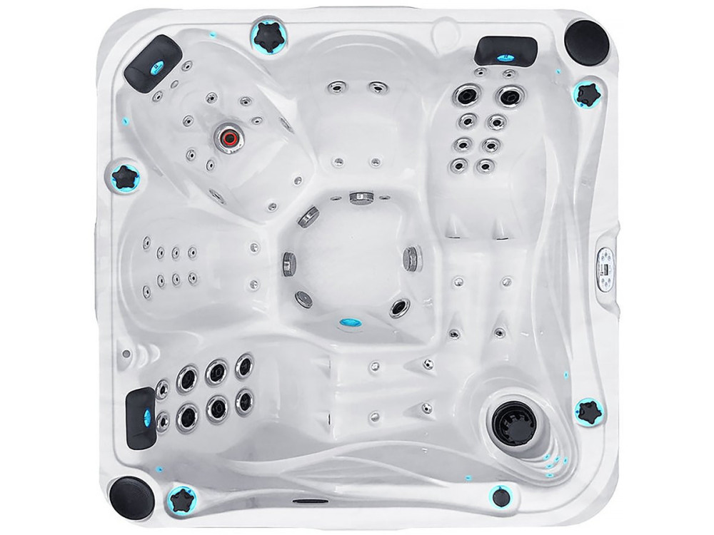 Spa " Delight " - 3 plazas + 2 tumbadas - 2,13 x 2,13 x 0,91 m