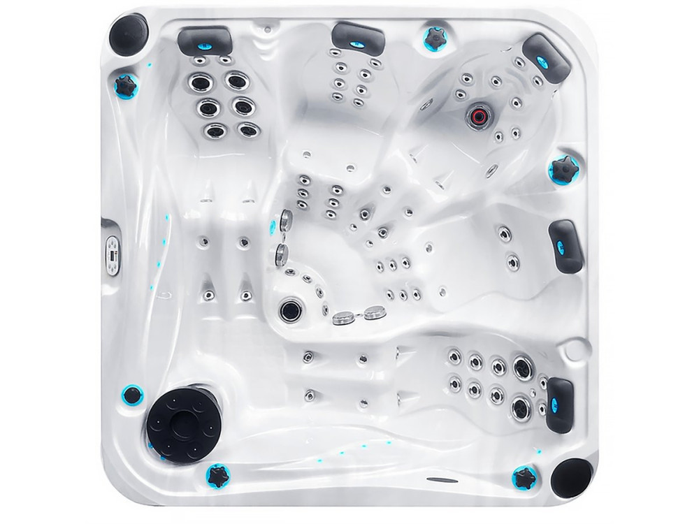 Spa "Devotion" - 3 posiciones semi reclinadas + 2 reclinadas - 2,13 x 2,13 x 0,91 m