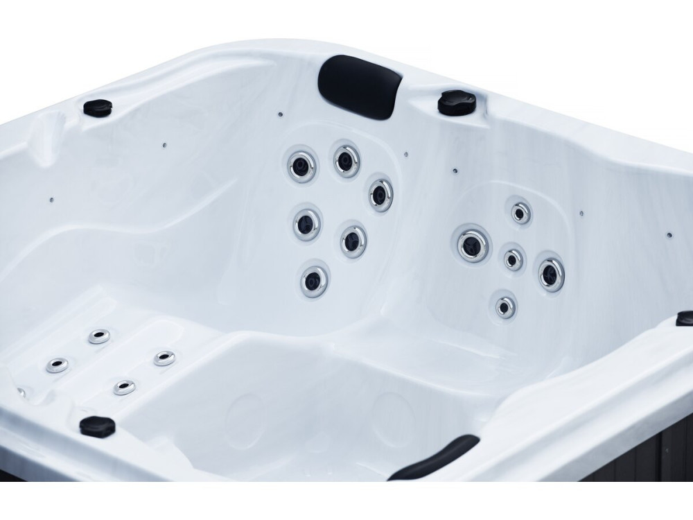 Spa led " Ornella " - 5 plazas - 2,15 x 2,15 x 0,88 m