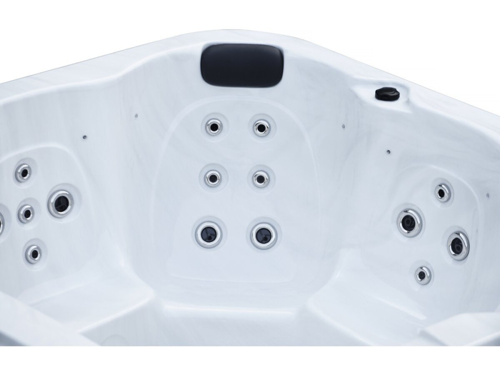 Spa led " Ornella " - 5 plazas - 2,15 x 2,15 x 0,88 m