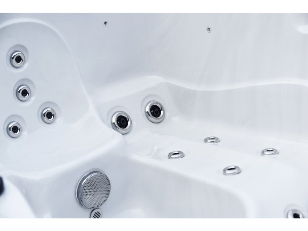 Spa led " Ornella " - 5 plazas - 2,15 x 2,15 x 0,88 m
