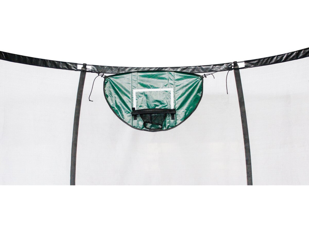 Aro de baloncesto universal para trampolín "Loopy" - Verde