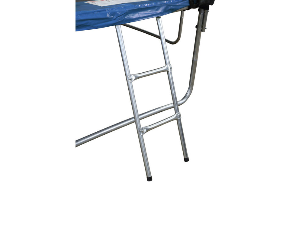 Trampolin / cama elástica  " Happy " - Ø 1.80 m - con malla + escalera + covertura+ kit de anclaje