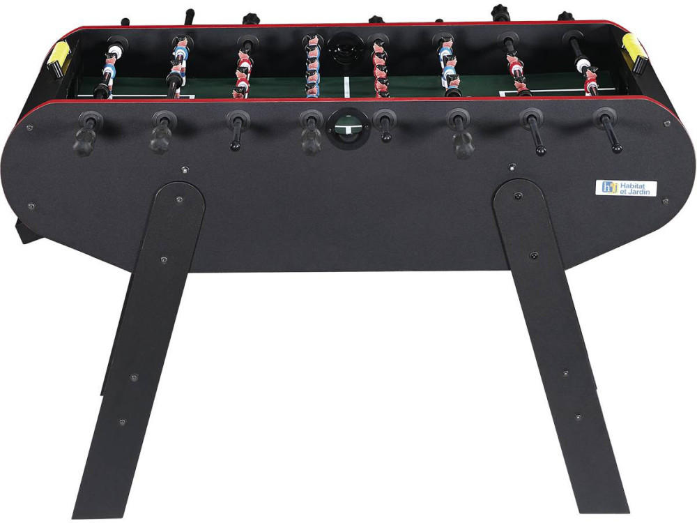 Futbolín - 140 x 74 x 86 cm - Negro