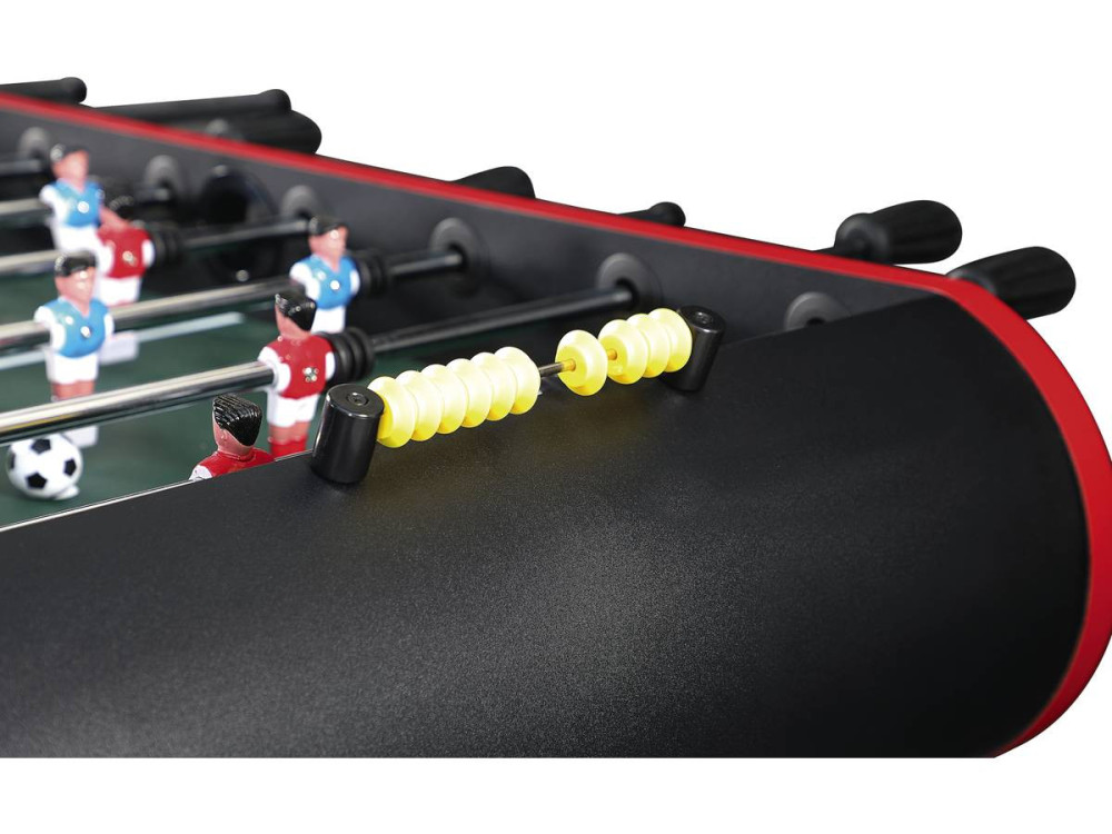 Futbolín - 140 x 74 x 86 cm - Negro