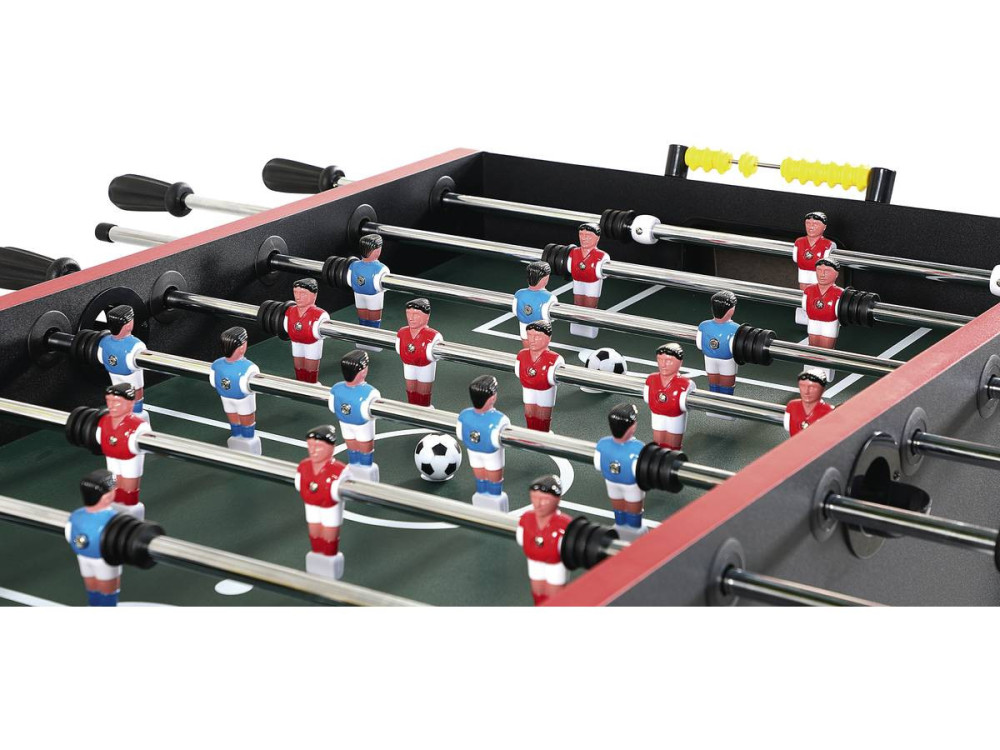 Futbolín - 140 x 74 x 86 cm - Negro