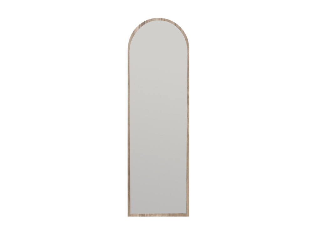 Espejo de madera "Emma" - 50 x 160 cm - Marrón