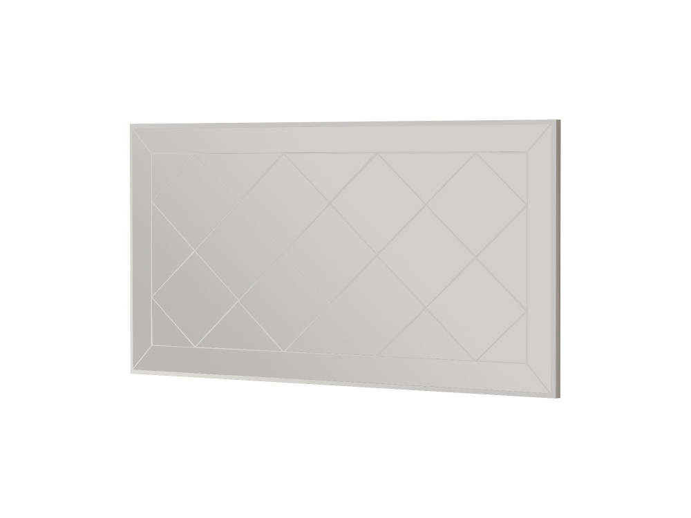 Espejo de madera "Pauli" - 120 x 60 cm - Blanco