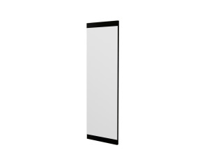 Espejo de madera "Azus" - 40 x 120 cm - Negro