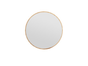Espejo de madera "Ozze" - 60 x 60 cm - Beige