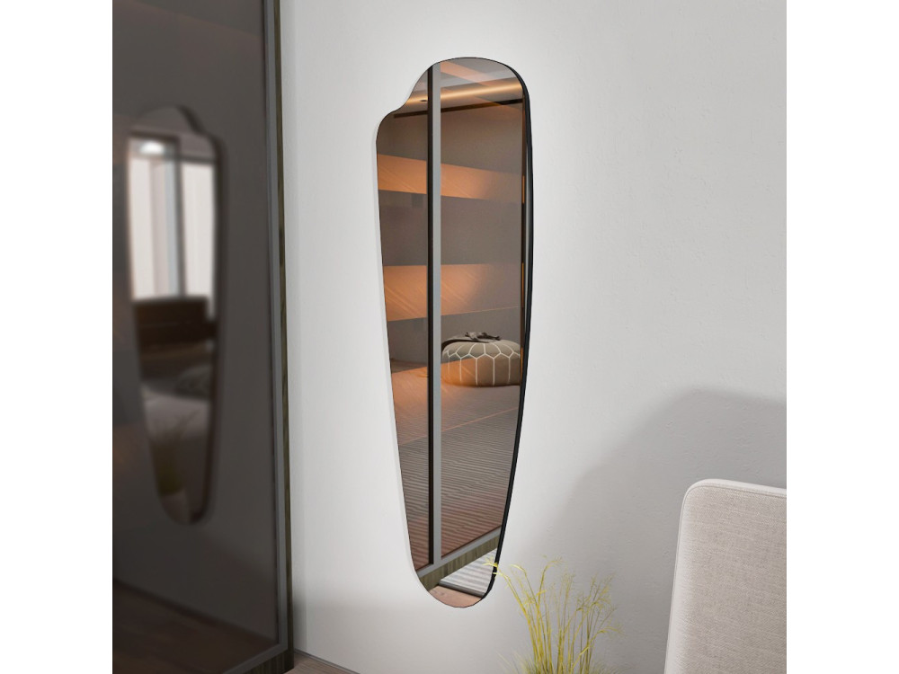 Espejo psique de madera "Reos" - 40 x 120 cm - Transparente