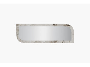 Espejo de madera "Arni" - 120 x 40 cm - Beige