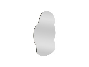 Espejo de madera "Baby" - 40 x 72 cm - Negro