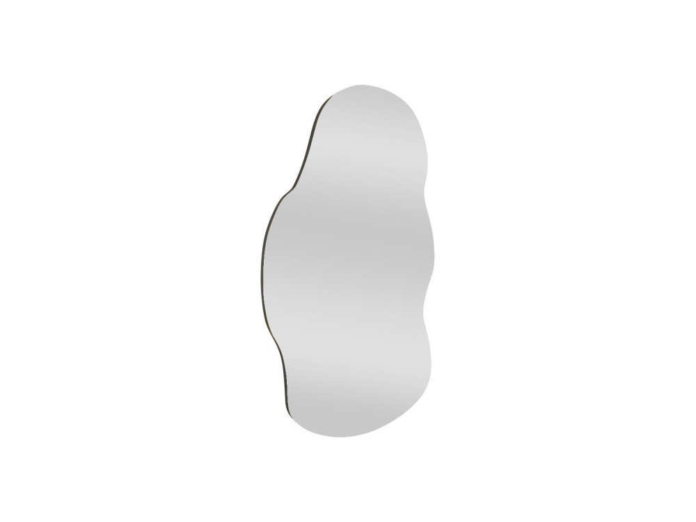 Espejo de madera "Baby" - 40 x 72 cm - Negro