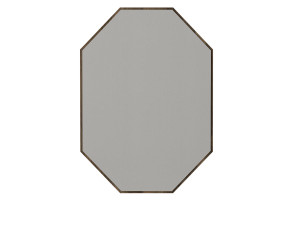 Espejo decorativo de madera "Lost" - 45 x 70 cm - Marrón