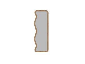 Espejo de madera "Asel" - 50 x 160 cm - Beige