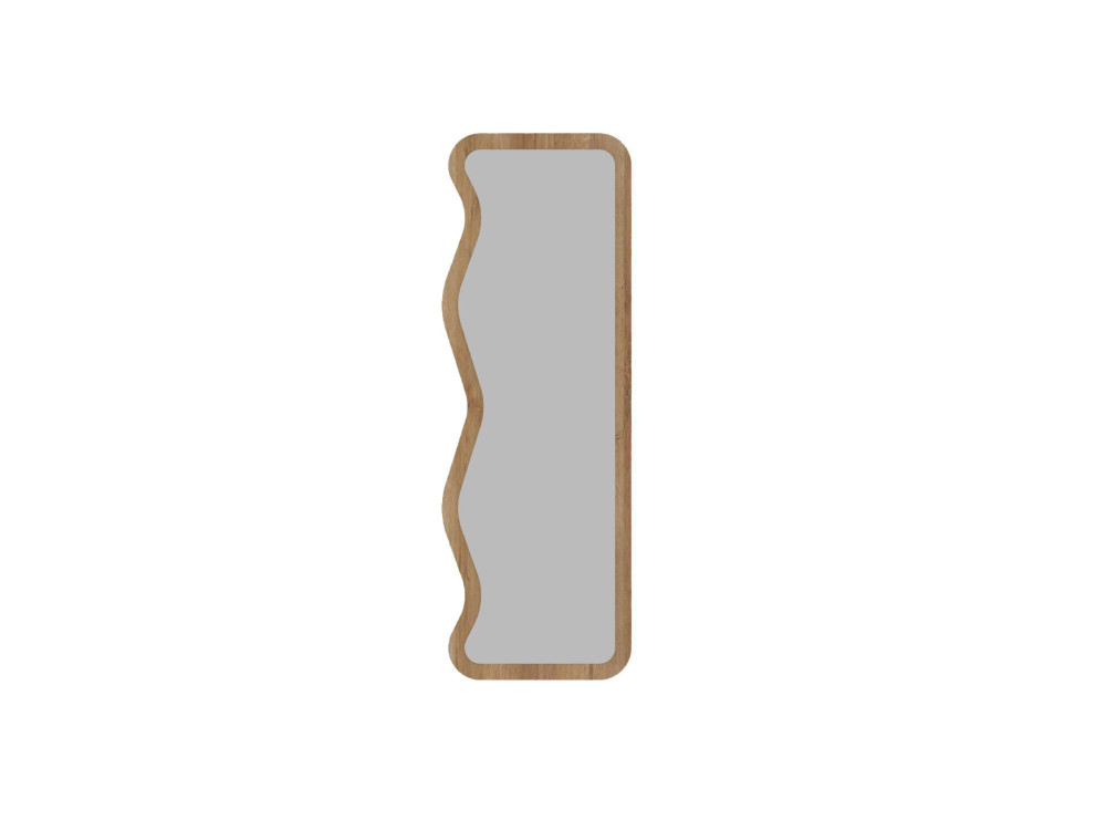 Espejo de madera "Asel" - 50 x 160 cm - Beige