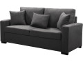 Sofá "Alise" - 3 plazas - Gris - Gris