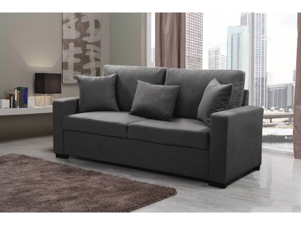 Sofá "Alise" - 3 plazas - Gris