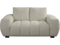 Sofá de chenilla “Cambon” – 2 plazas – Beige - Beige