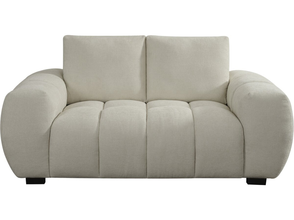 Sofá de chenilla “Cambon” – 2 plazas – Beige