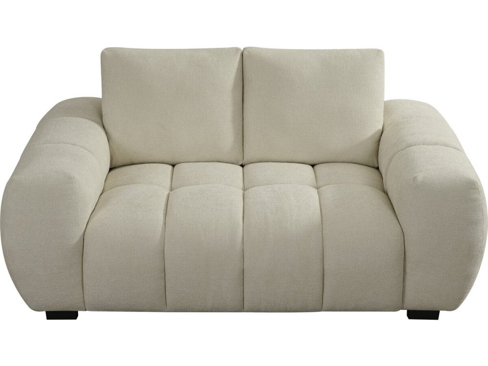 Sofá de chenilla “Cambon” – 2 plazas – Beige