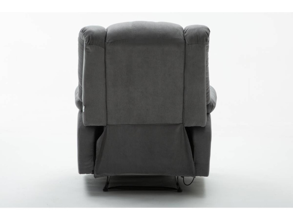 Sillón relax "Buckingham" - Gris claro