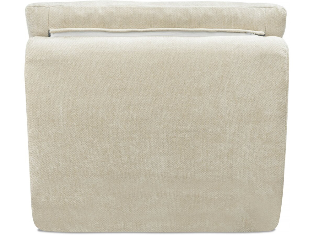 Sillón de tela texturizada «Candela» - 81 x 96 x 75 cm - Beige