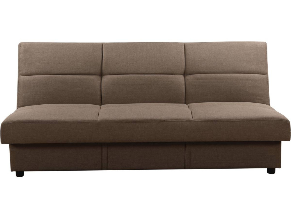 Sofá cama clic clac "Enzo" - 3 plazas - Marron