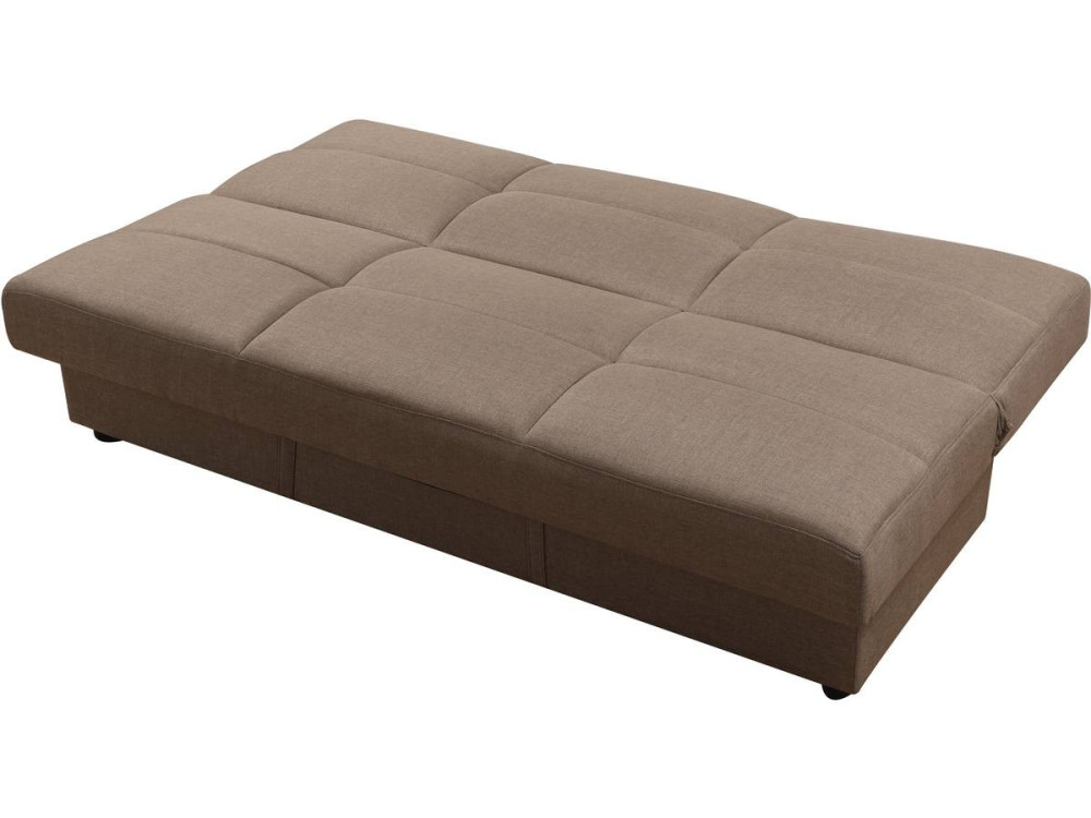 Sofá cama clic clac "Enzo" - 3 plazas - Marron