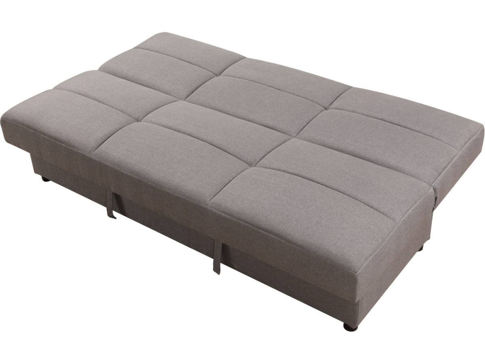 Sofá cama clic clac "Enzo" - 3 plazas - Gris