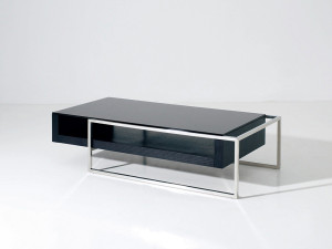 Mesa de centro "Julie"  - 130 x 63.8 x 33.7 cm - Negro