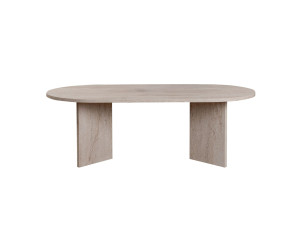 Mesa de centro de madera "Sable" - 60 x 119 x 40 cm - Travertino