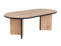 Mesa de centro de madera "Sable" - 60 x 119 x 40 cm - Roble zafiro - 152350