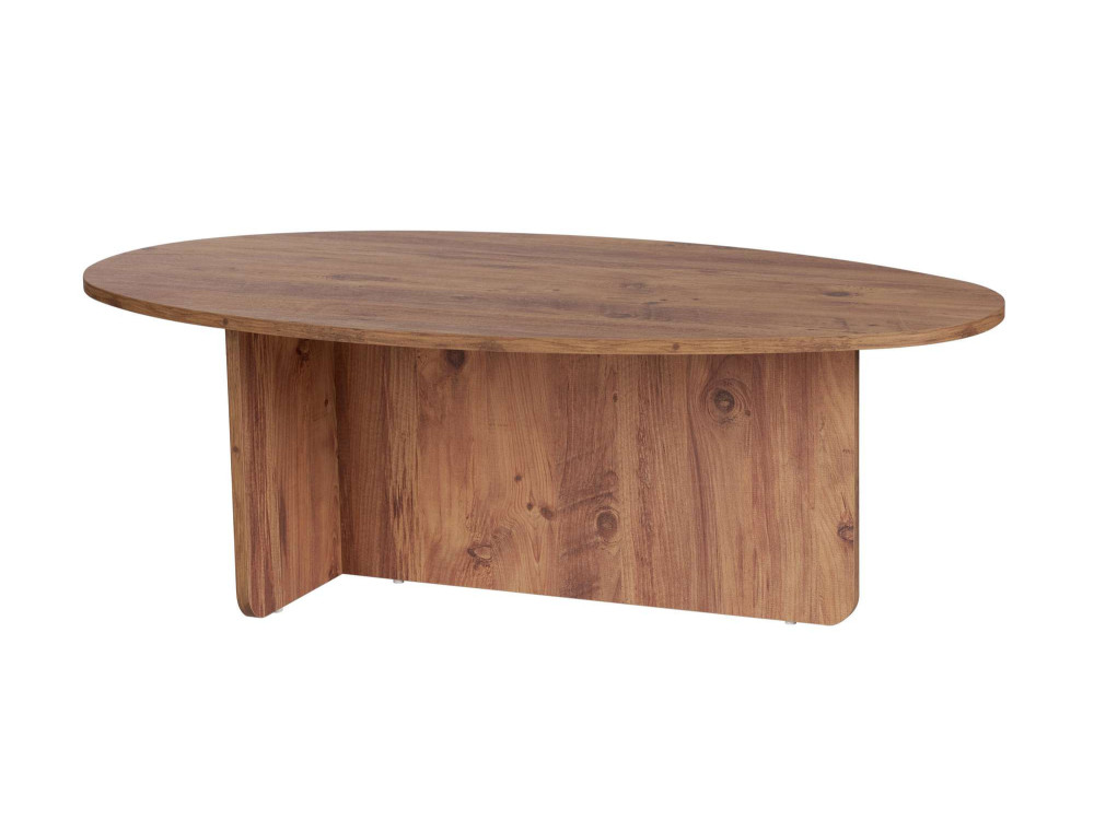 Mesa baja de madera "Orba" - 120 x 65 x 40 cm - Pino Atlántico