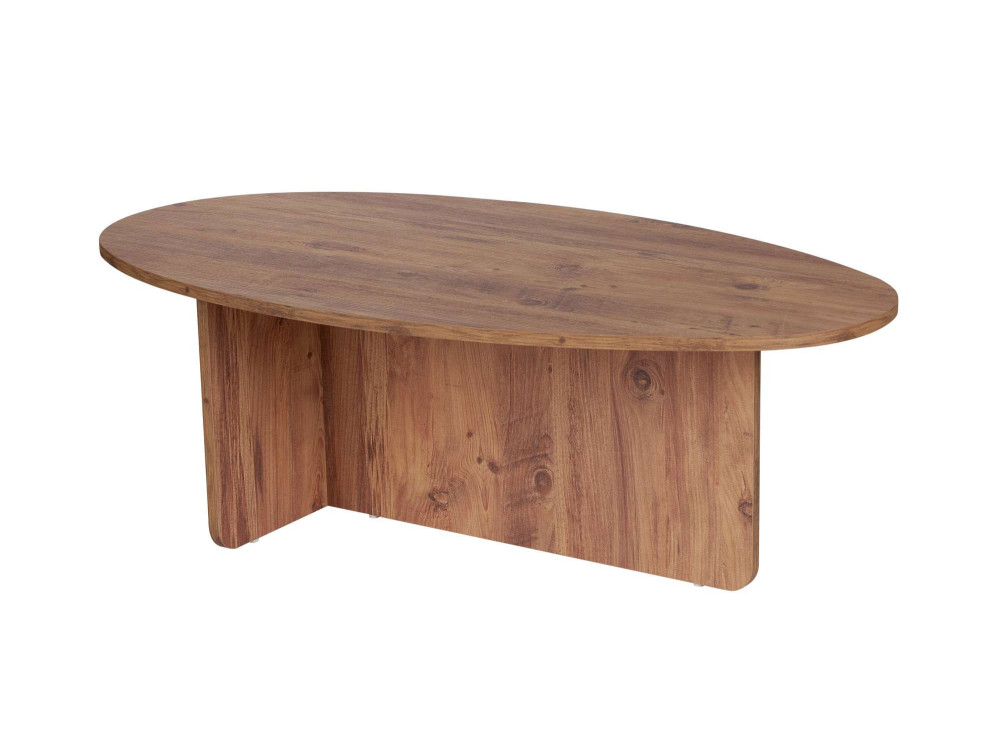 Mesa baja de madera "Orba" - 120 x 65 x 40 cm - Pino Atlántico