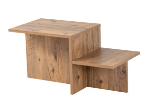 Mesa baja de madera "Harmony" 80 x 40 x 40 cm - Pino Atlántico