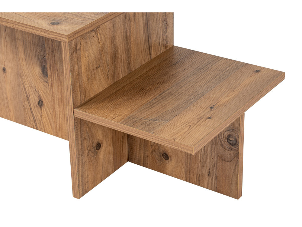Mesa baja de madera "Harmony" 80 x 40 x 40 cm - Pino Atlántico