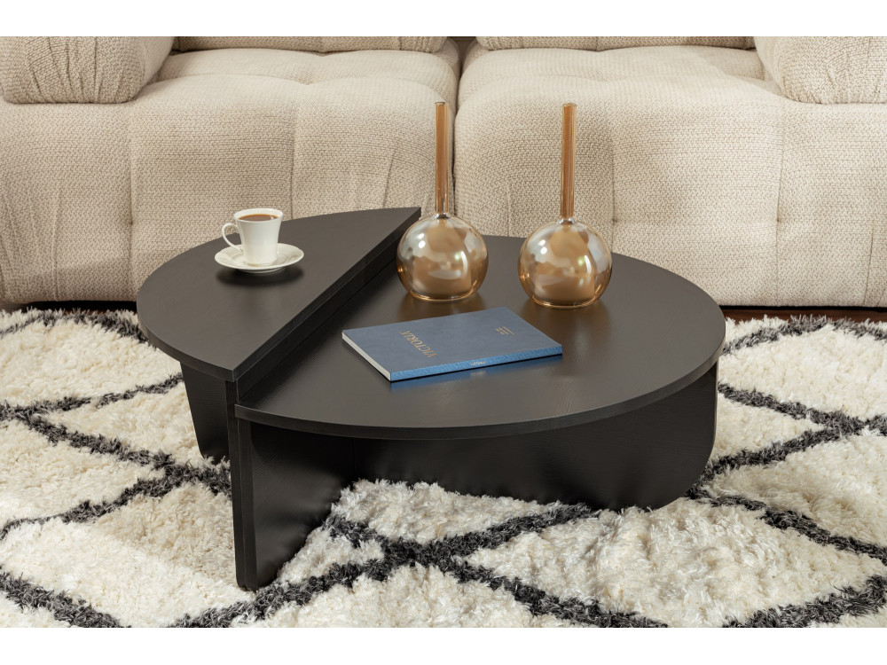 Mesa baja de madera "Orion" - 90 x 60 x 30 cm - BoisNoir