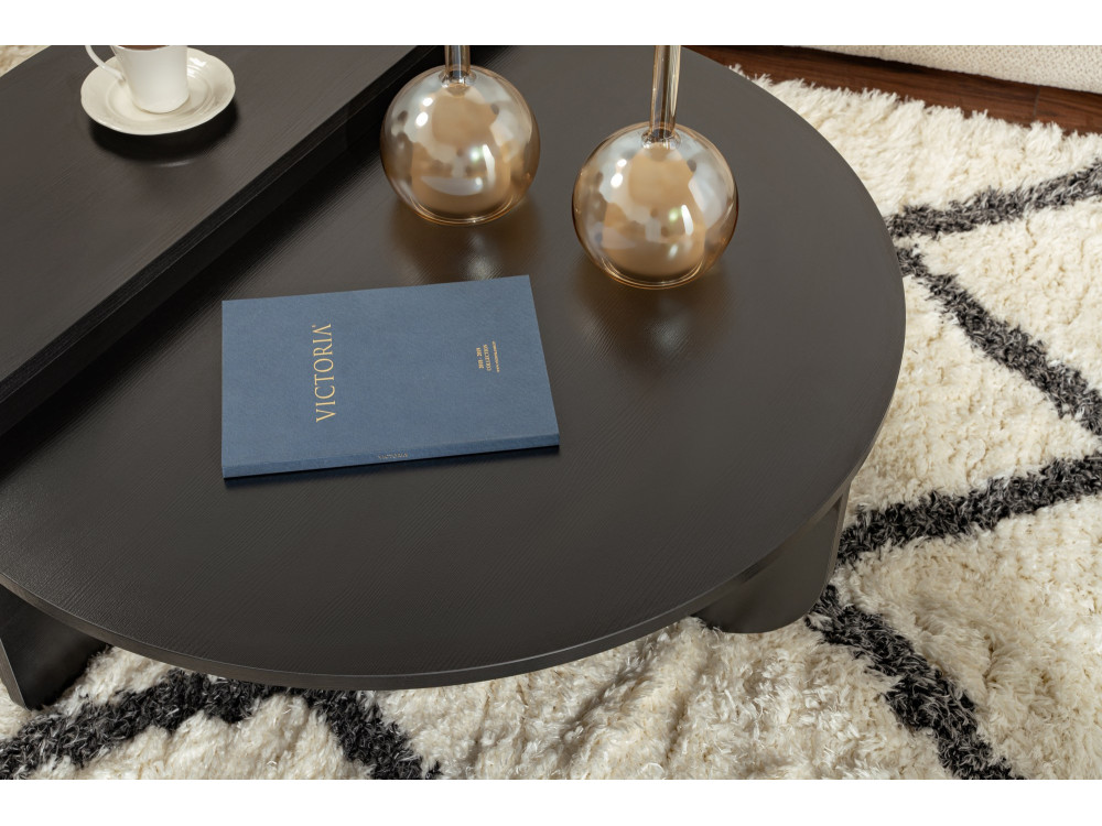 Mesa baja de madera "Orion" - 90 x 60 x 30 cm - BoisNoir