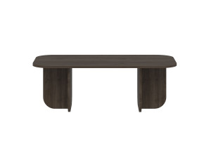 Mesa baja de madera "Becaj" - 120 x 60 x 41 cm - Nogal