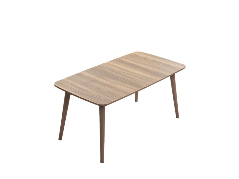 Mesa baja de madera "Luci" 100 x 53 x 45 cm - Nogal