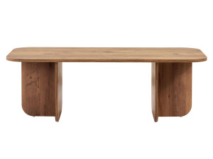 Mesa baja de madera "Akira" 120 x 60 x 41 cm - Pino Atlántico