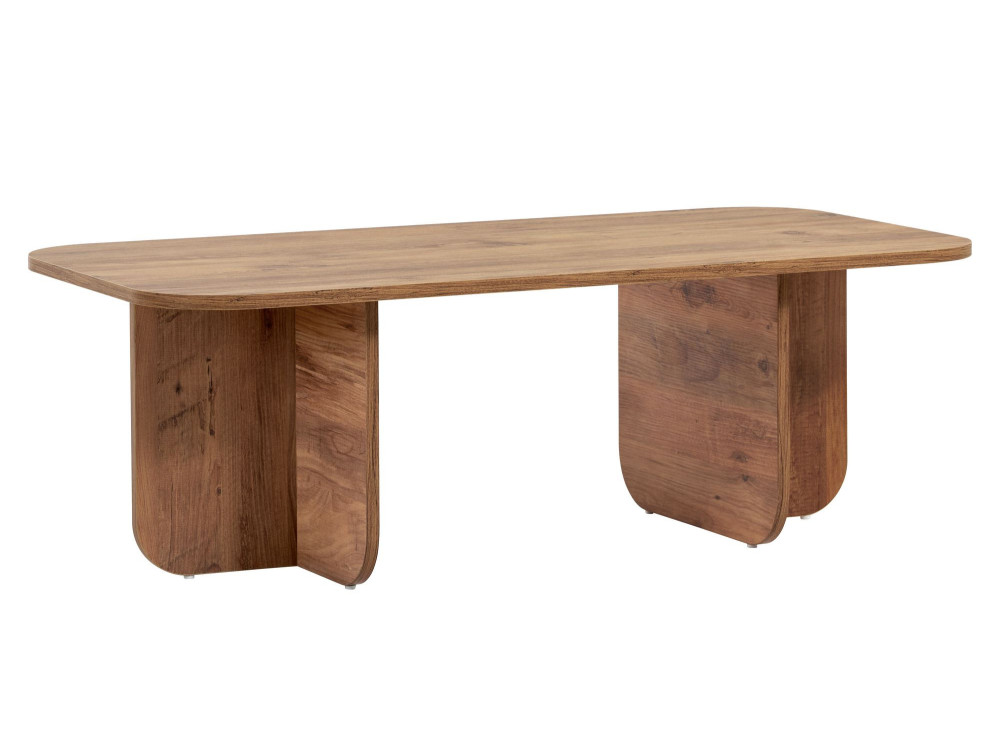 Mesa baja de madera "Akira" 120 x 60 x 41 cm - Pino Atlántico